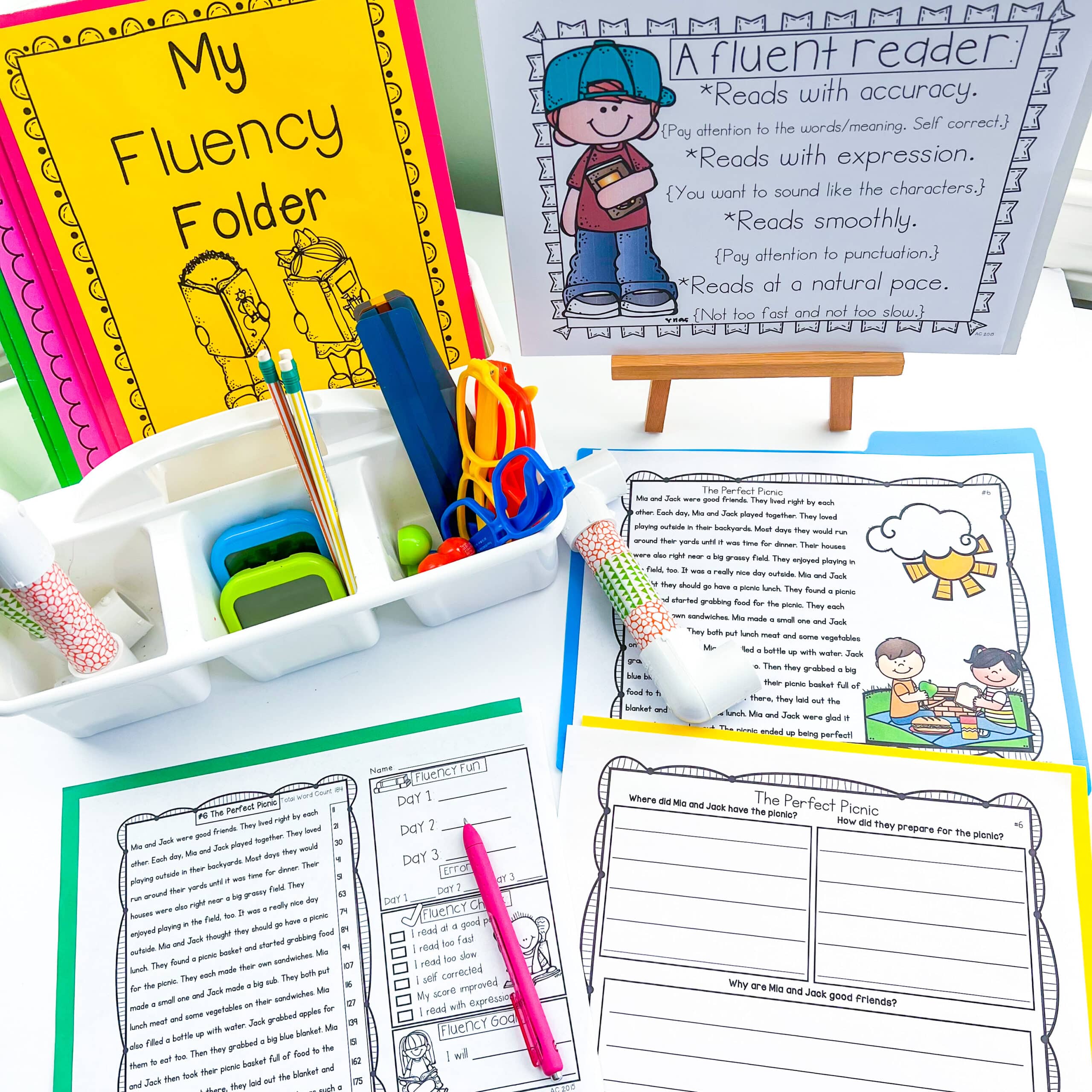 3 Beneficial Ways To Use Reading Fluency Worksheets - Literacy With ...